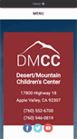 Mobile Screenshot of dmchildrenscenter.org